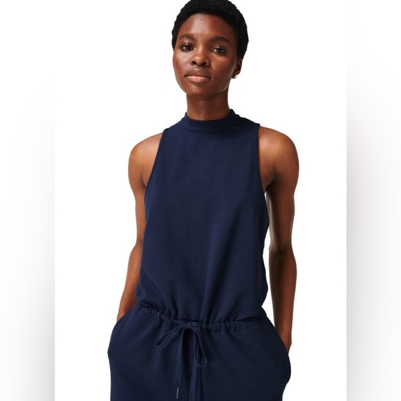 Sweaty Betty Kaya Jumpsuit in navy | size 8/10 - Picture 9 of 10